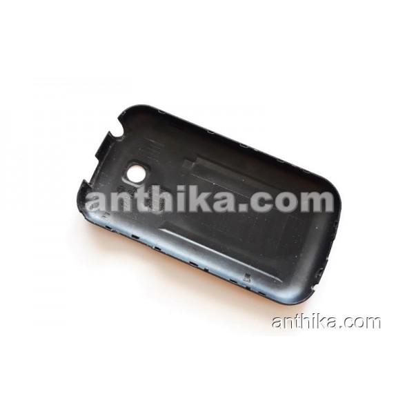Samsung Chat s3350 Kapak Original Battery Cover Black Used