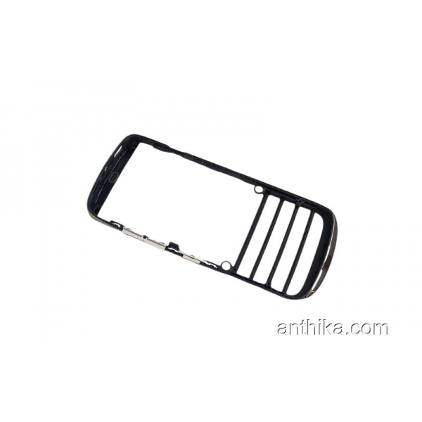 Nokia Asha 300 Kapak Original Front Cover Gold New