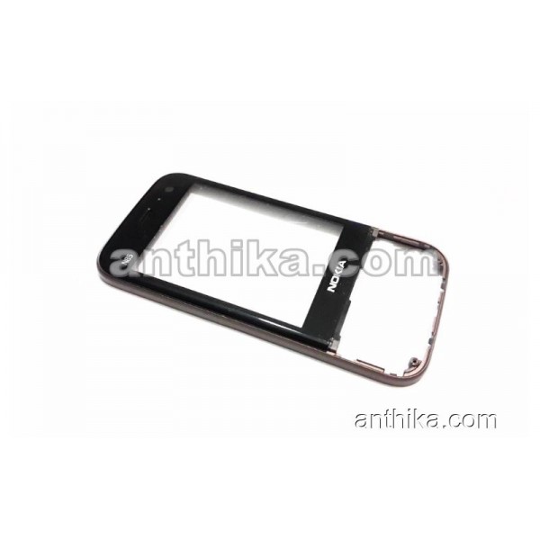 Nokia N85 Kapak Original Front Cover Black Used