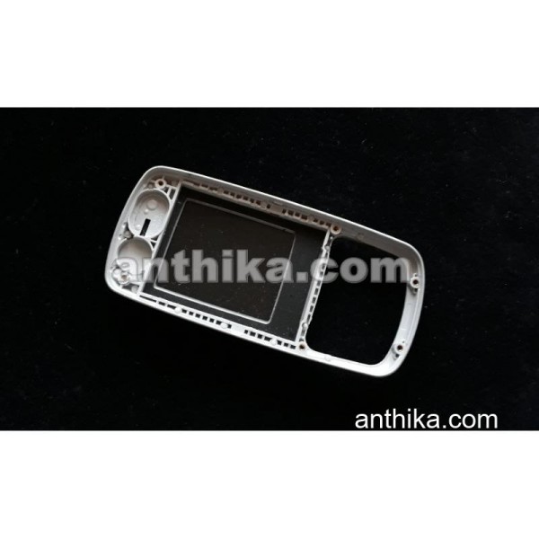 Samsung C300 C308 Kapak Original Front Cover Silver Used