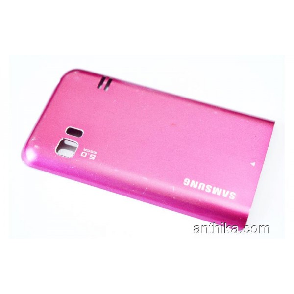 Samsung S7230 Kapak Orjinal Battery Cover Pink Use...