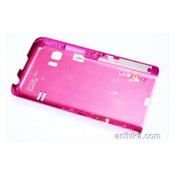Samsung S7230 Kapak Orjinal Battery Cover Pink Used