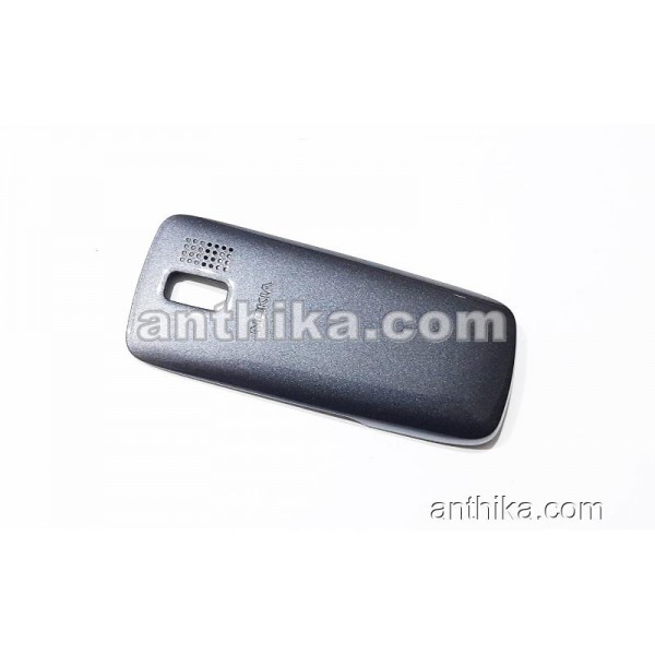 Nokia 112 Kapak Original Battery Cover Dark Gray N...