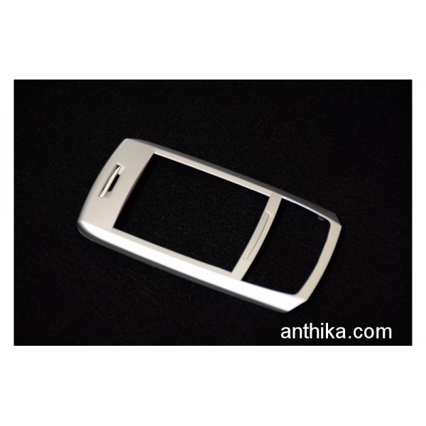 Samsung E250 E251 Kapak Orjinal Front Cover Silver...