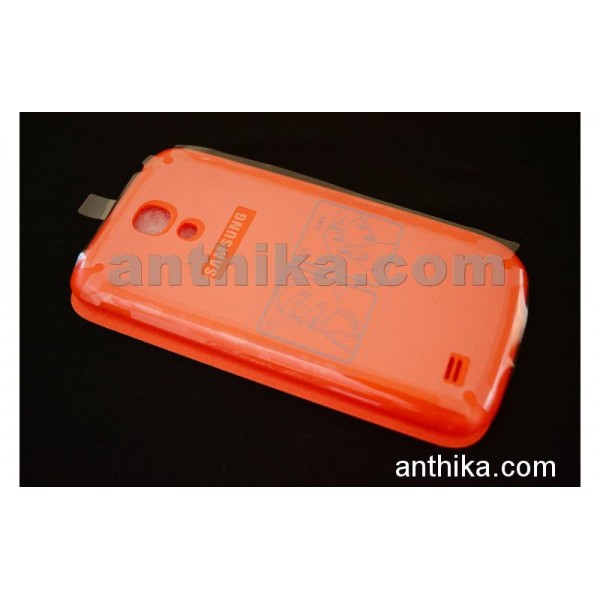 Samsung S4 Mini Kılıf Original Flip Cover Orange New