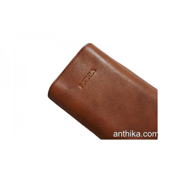 Nokia Deri Kılıf 6500 Slide 5610 C2-02 C2-05 C2-06 C6-01