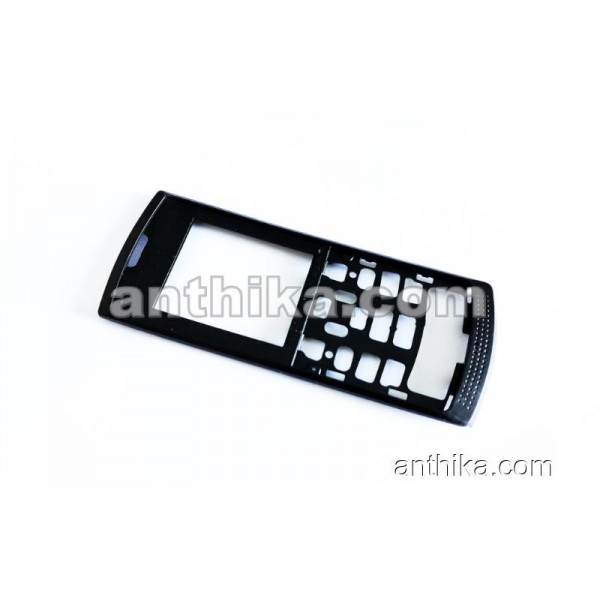 Nokia X1-01 Kapak High Quality Front Cover Black N...