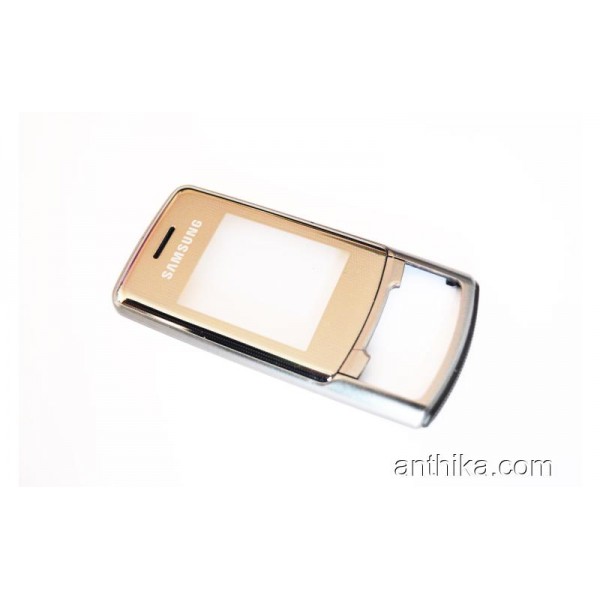 Samsung M620 Kapak Original Front Cover Grey Used