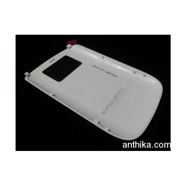 Blackberry 9320 Curve Kapak KVK Depodan Orjinal Battery Cover White
