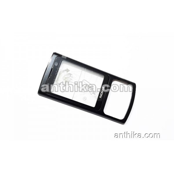 Nokia 6700 Slide Kapak Original Front Cover Black ...