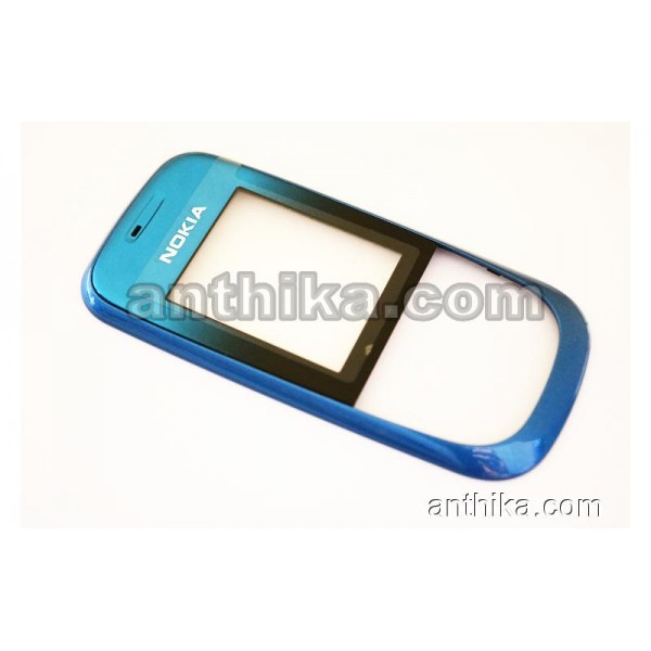 Nokia 2680 Slide Kapak Original Front Cover Blue N...