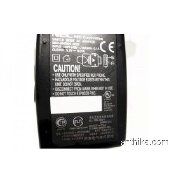 Nec Antika Cep Telefonu Şarj Aleti  May-Bh0004-0002 Charger N22i N223i  N31i N34i E606