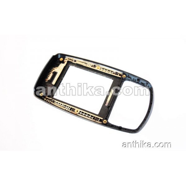 Samsung E830 Kapak Original Front Cover Gray Used