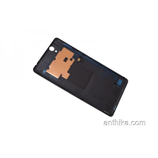 Sony Xperia C4 Kapak Pil Kapağı Arka Kapak Siyah