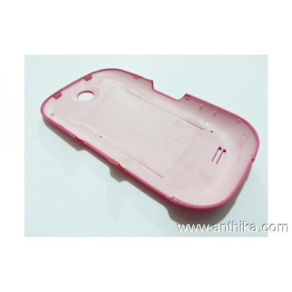 Samsung S3650 Orjinal Arka Batarya Kapak Cover Pink