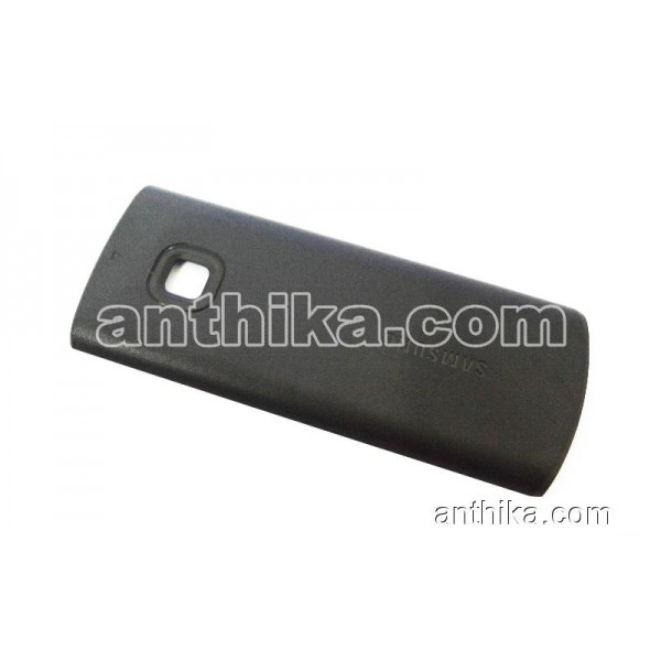 Samsung C3010 Kapak Original Battery Cover Black N...