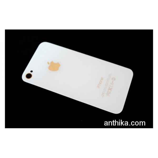 Apple Iphone 4 4G Kapak Original Battery Cover Whi...