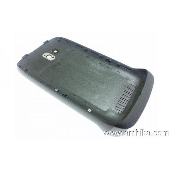 Nokia Lumia 610 Birinci Kalite Arka Batarya Kapak Battery Cover Black