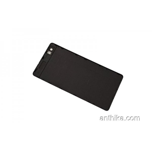 Huawei P8 Lite Kapak Original Battery Cover Black New ALE-L21