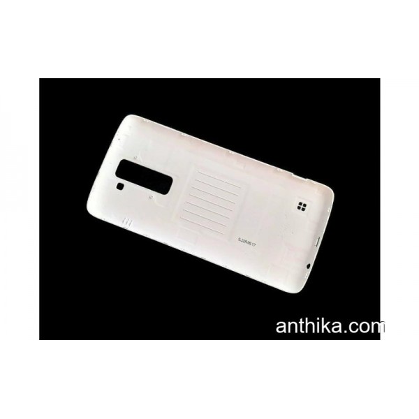 Lg K10 Lg M2 F760 Kapak Original Battery Cover White Used