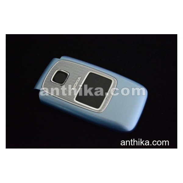 Nokia 6103 Kapak Original Front Cover Blue Used