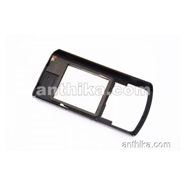 Nokia N72 Kapak Original Front Cover Black New