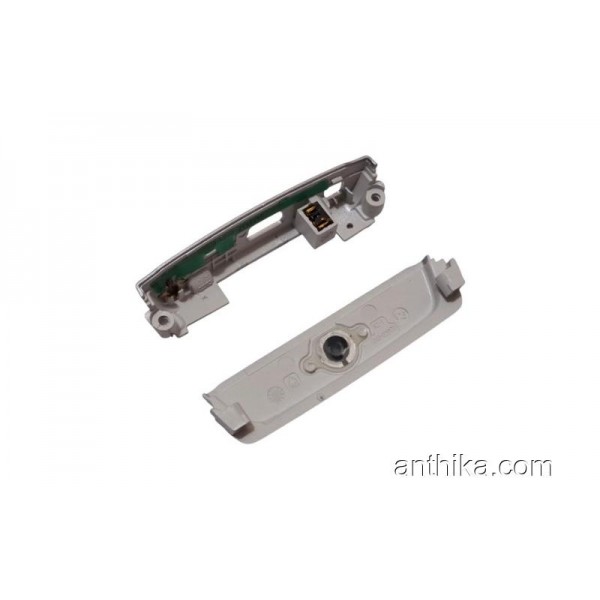 Nokia N95 Kapak On Off Mikrofon Original Bottom Cover and Top Cover Silver