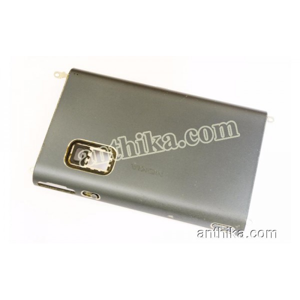 Nokia E7 E7-00 Kapak Orjinal Back Cover Dark Grey ...
