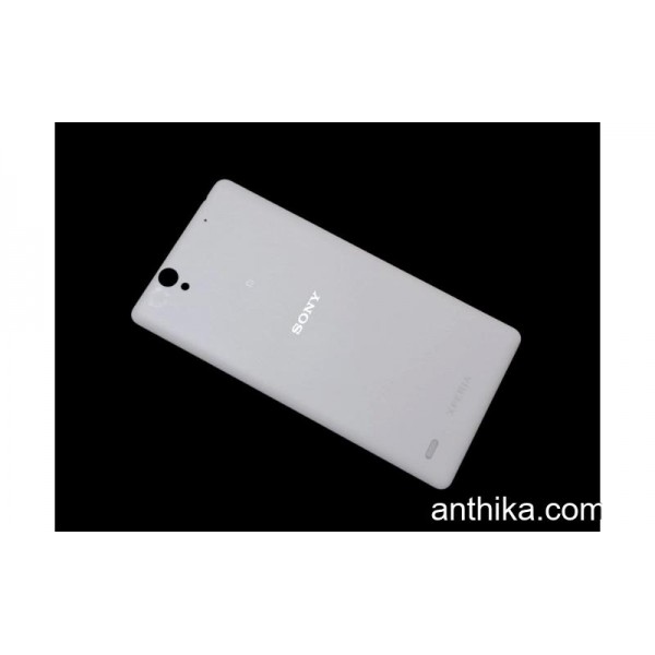 Sony Xperia C4 Kapak Pil Kapağı Arka Kapak Beyaz