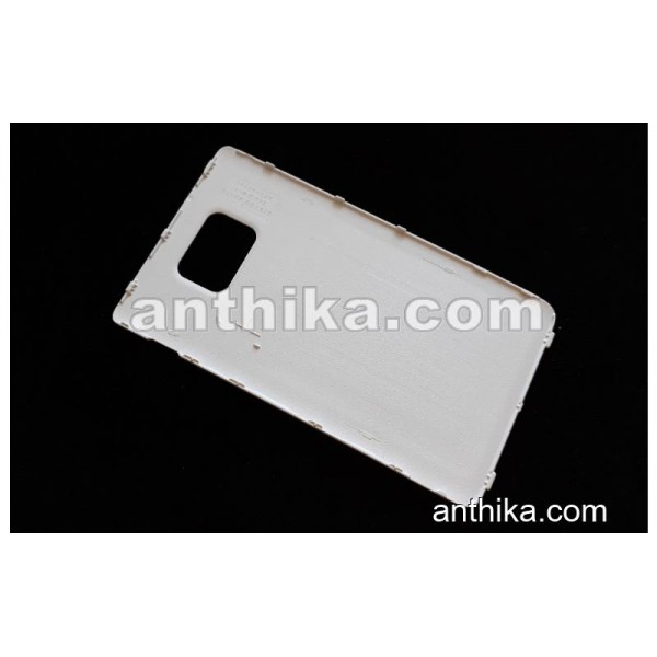 Samsung Galaxy S2 i9100 Kapak Original Battery Cover White Used
