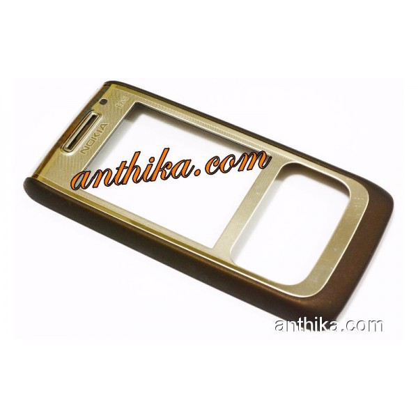Nokia E65 Kapak Original Front Cover Mocca Used 02...