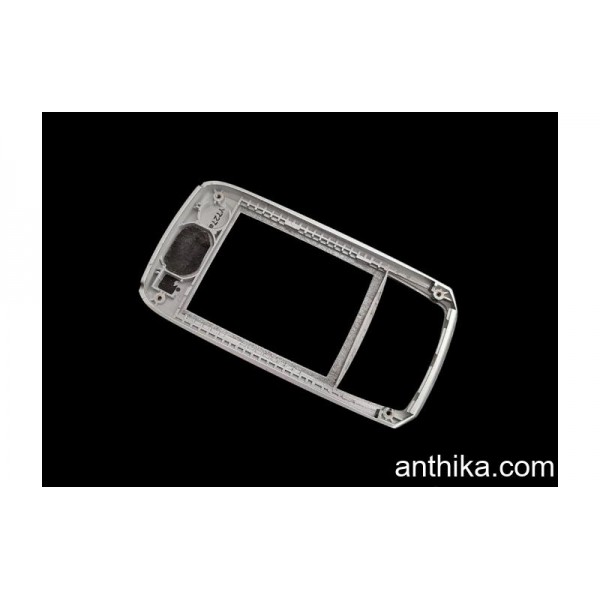 Samsung e250 Kapak Original Front Cover Silver Used