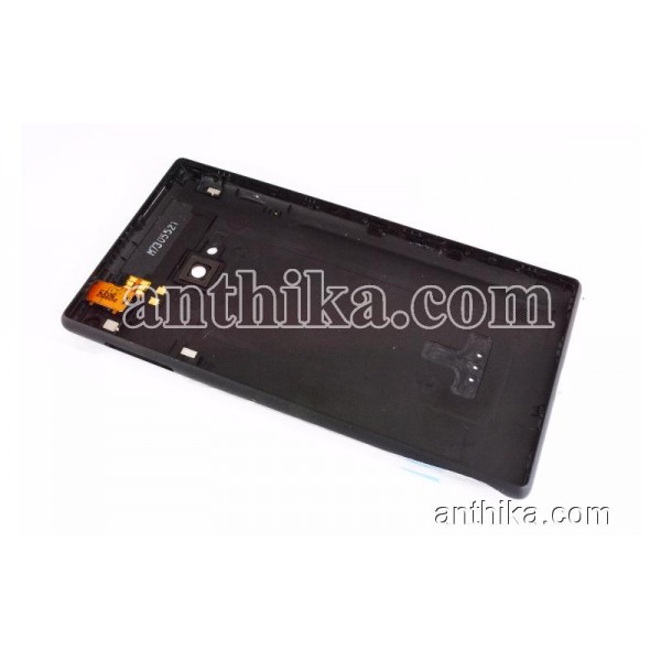 Nokia Lumia 720 Kapak Original Back Cover Black New 02504M2