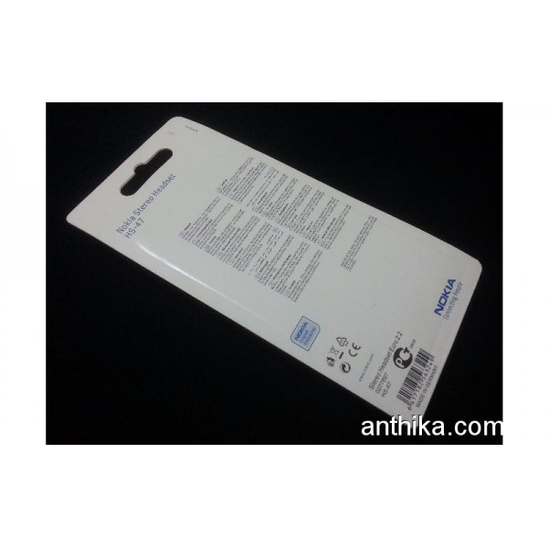 Nokia HS-47 Kulaklık Orjinal Headset E90 8600 7500 E51 6121 N81 2600c