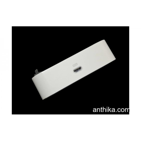 Android Micro Usb Dock Masaüstü Şarj Aleti Beyaz