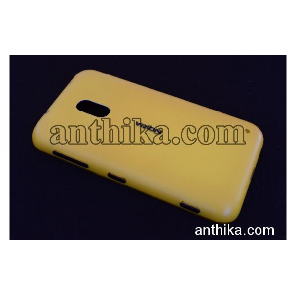 Nokia Lumia 620 Kapak Original Battery Cover Yello...