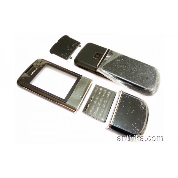 Nokia 8800 Arte Black Kapak Tuş Full Set