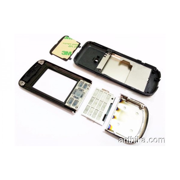 Nokia 8800 Arte Black Kapak Tuş Full Set
