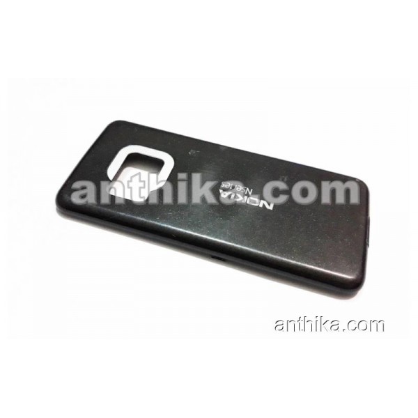 Nokia N81 Kapak Original Battery Cover Black Used