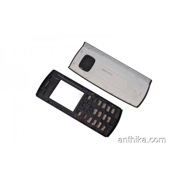 Nokia X1 X1-00 Kapak Tuş Original Front and Battery Cover Black New