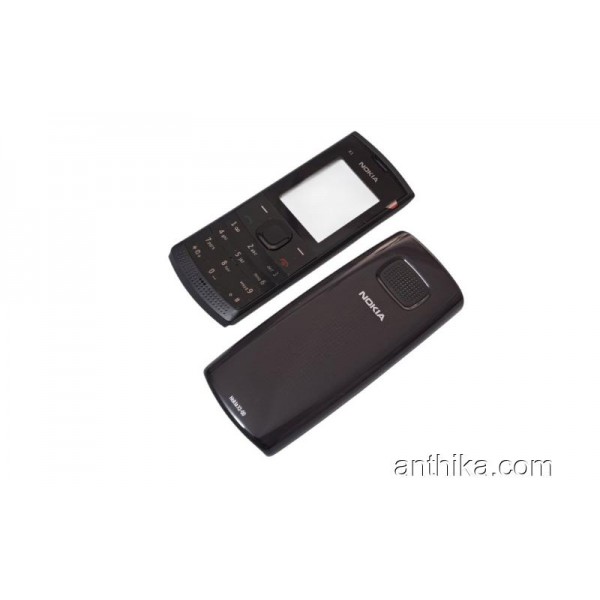 Nokia X1 X1-00 Kapak Tuş Original Front and Battery Cover Black New