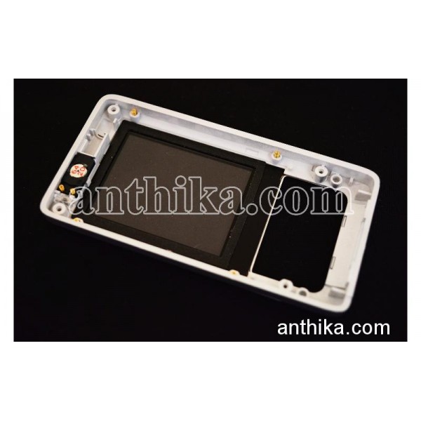 Benq Siemens EL71 Kapak Speaker Original Front Cover Earspeaker Silver