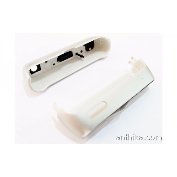 Nokia N8 N8-00 Kapak Alt Üst Kapak Bottom and Top Cover Silver New
