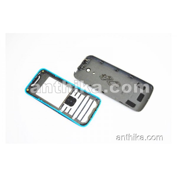Nokia 7210 Kapak Tuş Orta Çıta High Quality Cover Middle Frame Gray