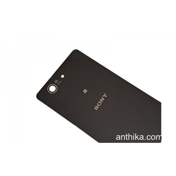 Sony Xperia Z3 Mini Kapak Xperia Z3 Mini Arka Kapak Battery Cover Black
