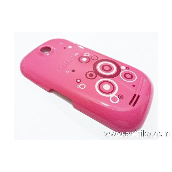 S3650 Orjinal Arka Batarya Kapak Pink Cover - 3
