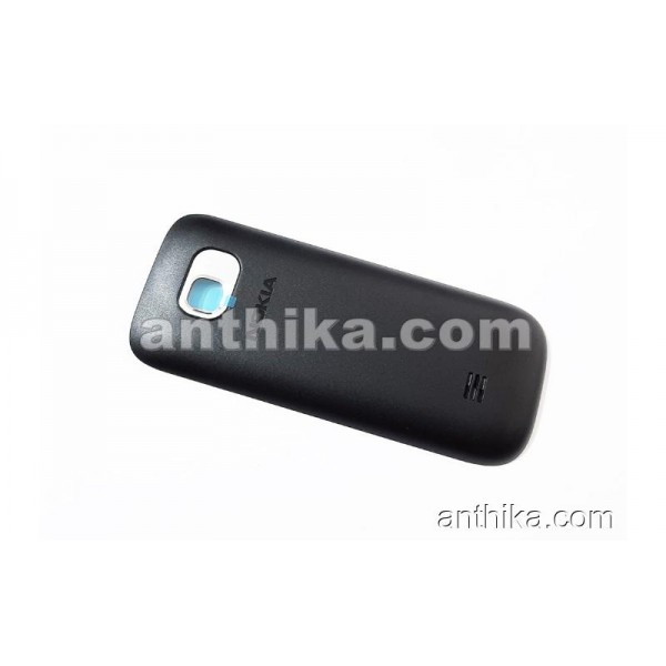 Nokia C2-01 Kapak Original Battery Cover Black New