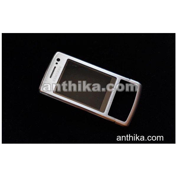 Samsung L870 Kapak Original Front Cover Silver Use...