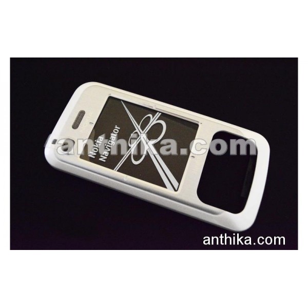 Nokia 6110 Navigator Kapak Original Front Cover Wh...