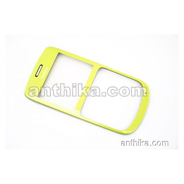 Nokia C3 C3-00 Kapak Original Front Cover Green Us...